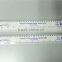 High Quality Plastic ruler OEM logo design colorful printing beveled edges plastic ruler
