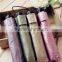 High Quality Polyester color Coated UV 3 folding Parasol Umbrella