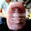 manufacture rose quartz carved crystal towers