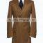 2016 Hot Style Custom Made Cashmere Long Double Breasted Men Coat
