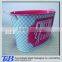 Colourful wine ice bucket for salewith fixed handle