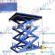 Factory price stationary cargo scissor lift for sale