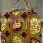 2016 super wax fabric bag african print matching shoes and bags