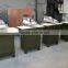 leather glove cutting machine/hydraulic swing arm cutting machine