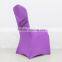 Ruffled spandex chair cover for banquet chair