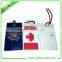 leather luggage tag straps/luggage tag silicon/id card luggage tag