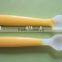FDA Safety silicone Mini cute and coloful LSR baby spoon