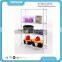 Heavy Duty 4 Tiers Chrome Wire Shelving Rack
