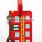 New Design Custom Rubber Luggage Tag PVC
