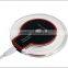 Promotional wireless phone charger ! Mobile Phone qi wireless charger receiver with 60" Micro USB charging cable