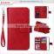 Universal Flip Separable PU/Genuine Leather Wallet Mobile Phone Case