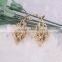 Crystal Zircon Fancy Stud Earring New Latest Gold Earring Designs Earring For Women