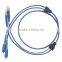 Armored fiber optic patch cord