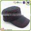 Jeans Blue And Black Flat Top Fashion Curve Brim Military Cap