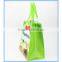 Nonwoven shopping bag, peritoneal/offset printed, customized designs/logos printings are accepted