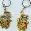 LED Asia China Factory Wholesale Custom Metal colorful keychain
