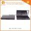 With Mirror & Helper Empty High Quality Glitter Brown Cosmetics Foundation Container