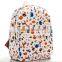 new product cute zoo animal schoolbag lovely canvas kids zoo animal backpack