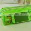 Wholesale Custom Clear Waterproof Transparent Pencil Case Popular 2015 Hot Sell