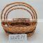 woodchip flower baskets; wicker frut basket