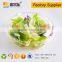Food Use and Plastic PET Material take away salad box fruit bowl with lid