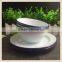 2016 Popular Enamelware Large Salad/Serving Bowl Vintage Enamel Basin, Enamel Dish, Enamel Bowl