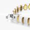 HOT Stock White & Gold Magnetic Ceramic Bracelet Jewelry