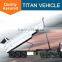 Titan 3 Axle 60 Tons Semi Dump Truck / Tipper Truck Trailer On Sales