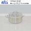 good quality 7 pieces stainless steel cookware/cooking pot/rice pot sets with flat glass lid