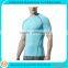 New sublimation skin tight compression fitness t shirt for men