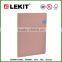 File folder with mini calculator pen loop and large pouch on front cover