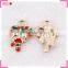 Rose imitation gold snowflake imitation jewelry pendant, heavy designer imitation gold pendant for necklace