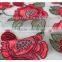 Embroidered Flowers Applique Embroidery Net Allover Lace Fabric for Evening Dress