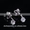 Alibaba letter jewelry earrings for woman tear drop jeweley