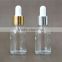 10ml 20ml 30ml 50ml 100ml amber&clear aromatherapy essential oil glass container bottle with dropper