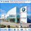 Prefab Light Structural Steel 4S Car Showroom Display Stands