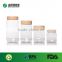 210ml Clear Square Plastic Bottle with Lid
