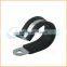 China manufacture best quality iron zinc coated rubber hose clamp