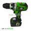 18V li-ion battery cordless brushless drill