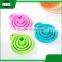 kitchen accessories mini portable hanging silicone collapsible hopper funnel