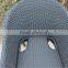 Round Rattan Stackable Outdoor Wicker Chair