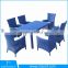Ergonomic Polyester Rattan Resin Wicker Outdoor Furniture