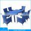 Ergonomic Polyester Rattan Resin Wicker Outdoor Furniture