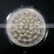 fancy pearls and rhinestones jewelled compact makeup mirror