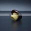 Plastic cap with wooden cork for glass bottle custom design stopper
