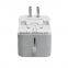 Universal Travel Power Adapter Plugs With Dual USB Travel Abroad universal travel power adapter converter