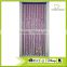 Bead curtain with purple ribbon