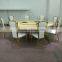 Wholesale marble round dining table and chair