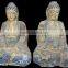 Oriental Indian Style Wooden Carved Buddism Statue Sakyamuni Statue