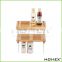Bamboo 2 layer display shelf for kitchen Homex-BSCI Factory